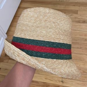 COPY - Gucci Woven Straw Bucket Hat